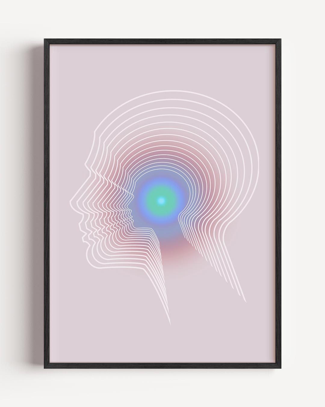 Moderne Mindfulness Poster-WallArtistic