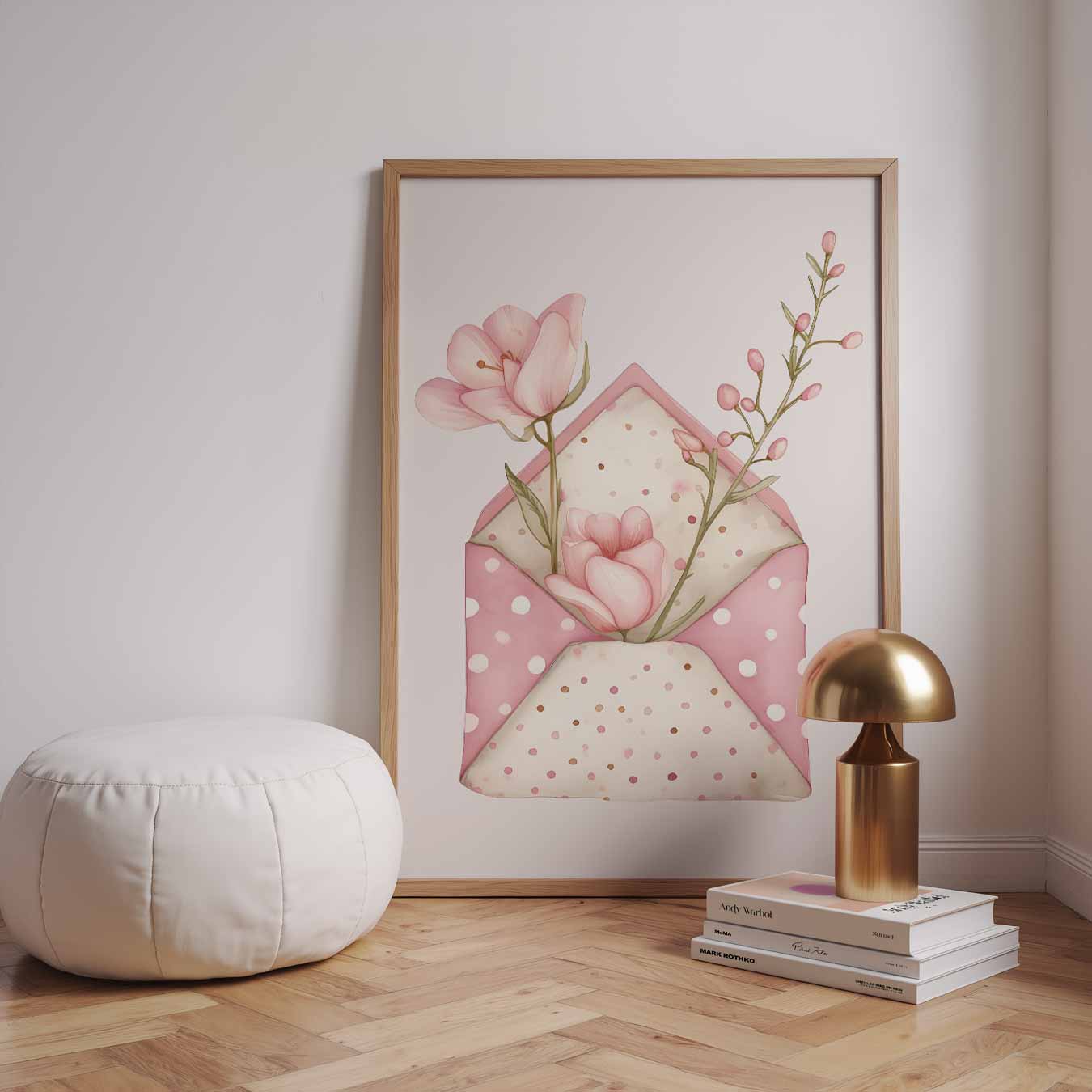 Bloemenbrief Poster