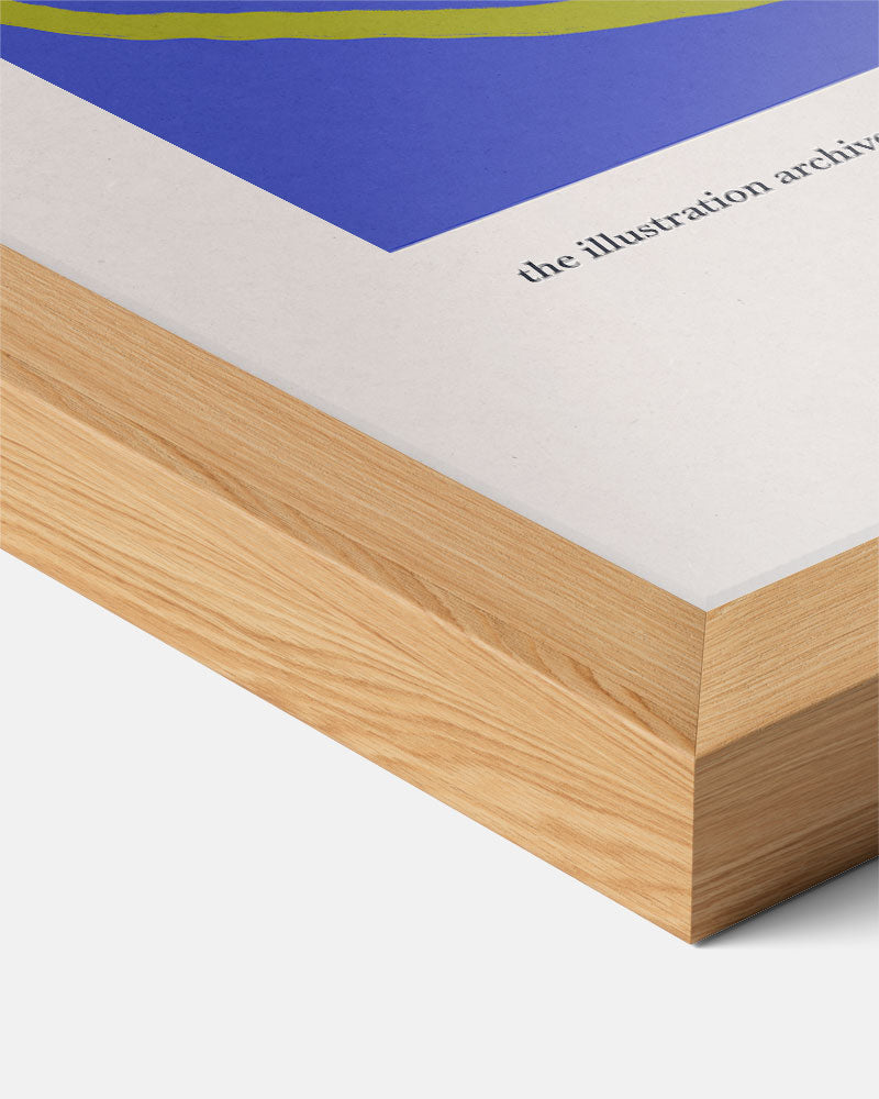 Abstracte Elegantie Bloem Poster-WallArtistic