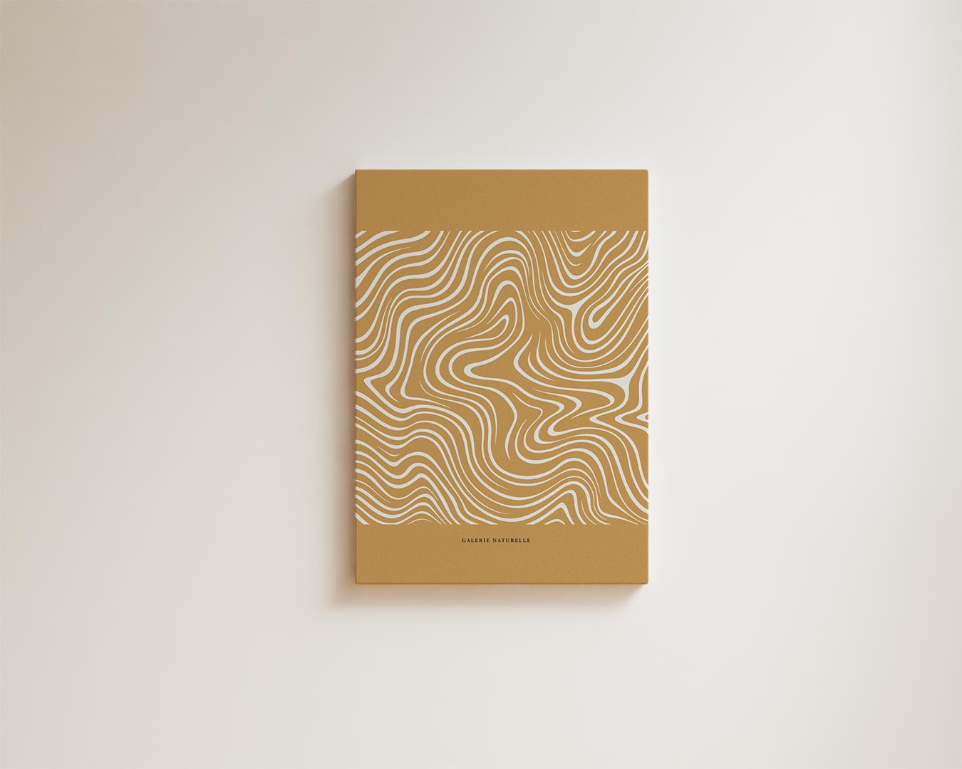 Golvende Lijnen Natuurprint Kunstwerk-canvas-dibond-plexiglas-wanddecoratie-WallArtistic