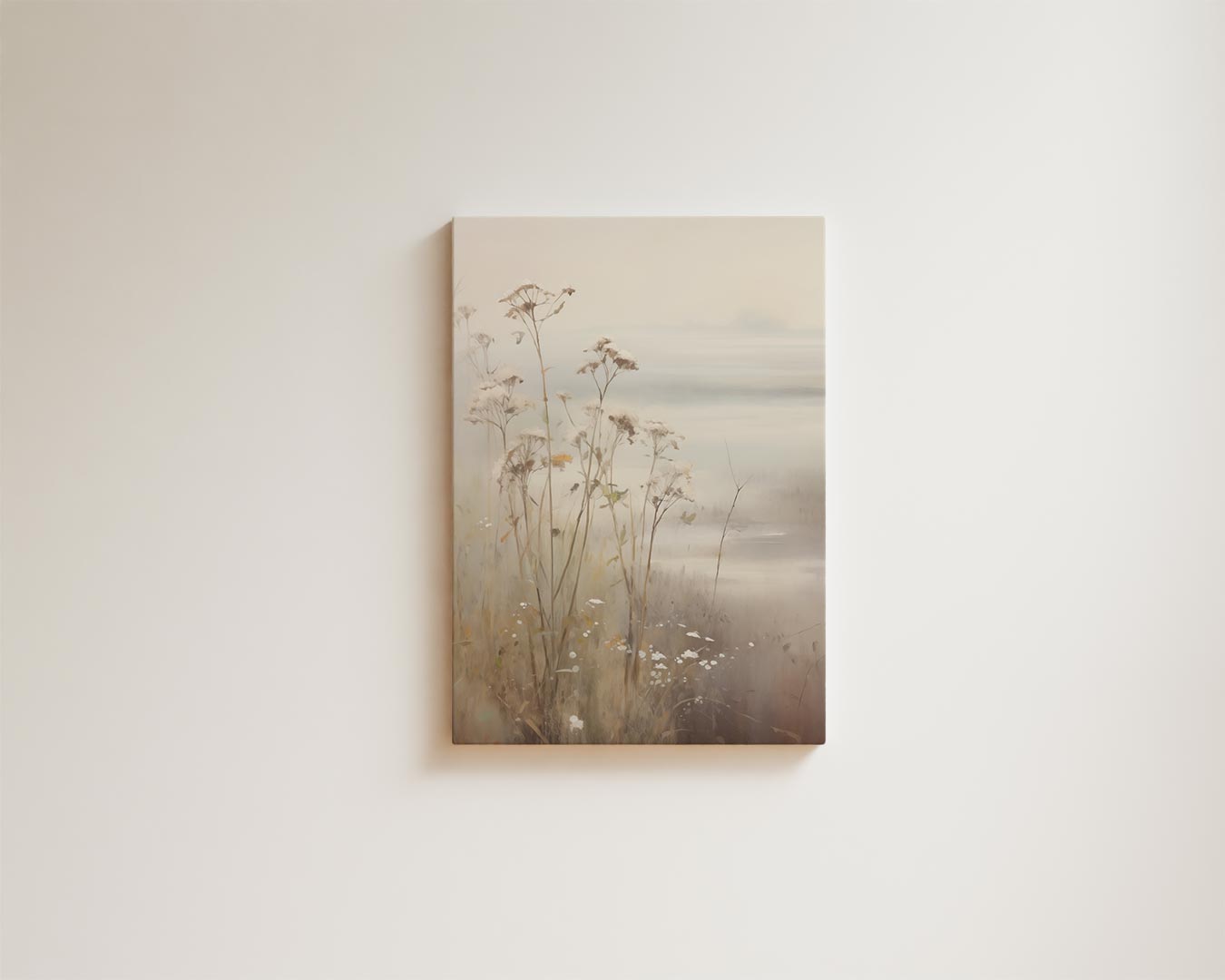 Sereniteit in de Ochtendmist Kunstwerk-canvas-dibond-plexiglas-wanddecoratie-WallArtistic