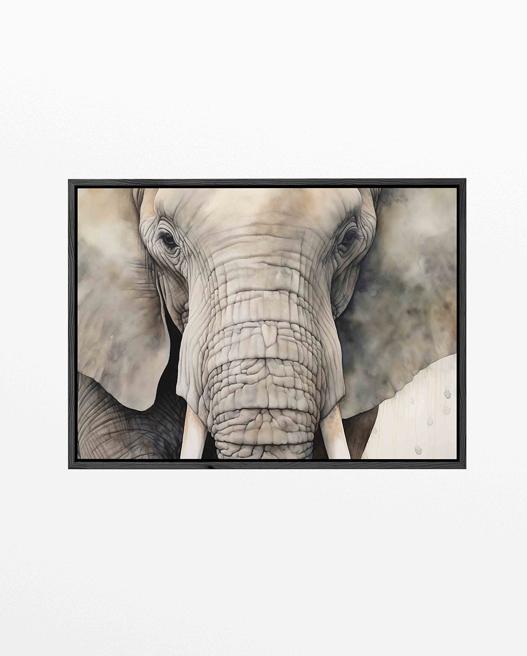 Olifant portret Kunstwerk