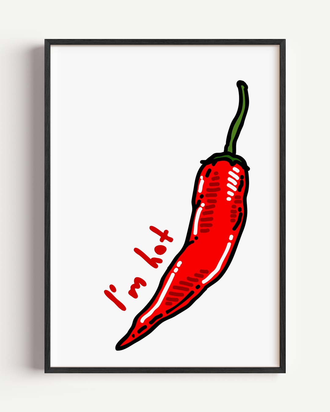 Spicy Peper Poster-WallArtistic