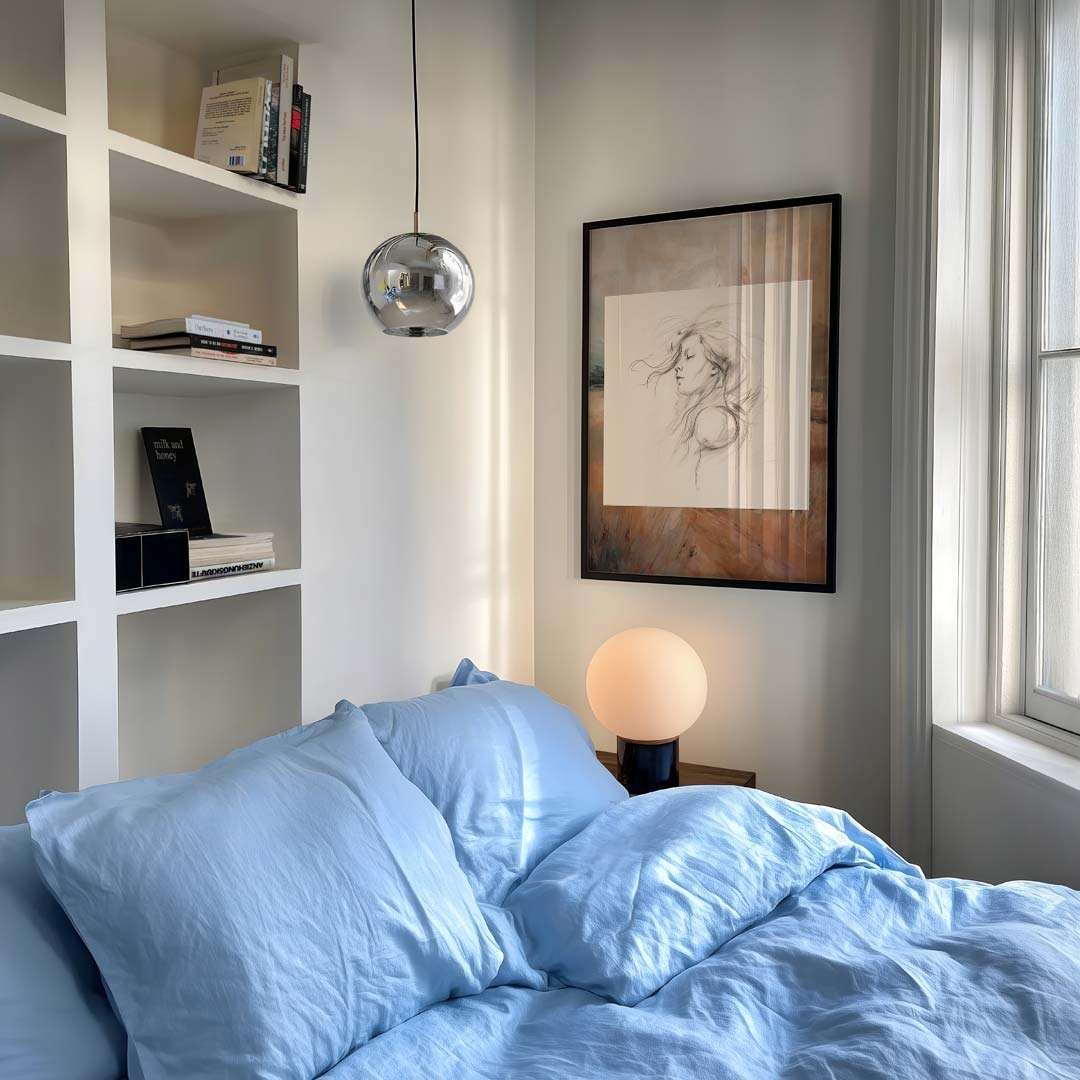 Dromerige Portretkunst Poster-WallArtistic