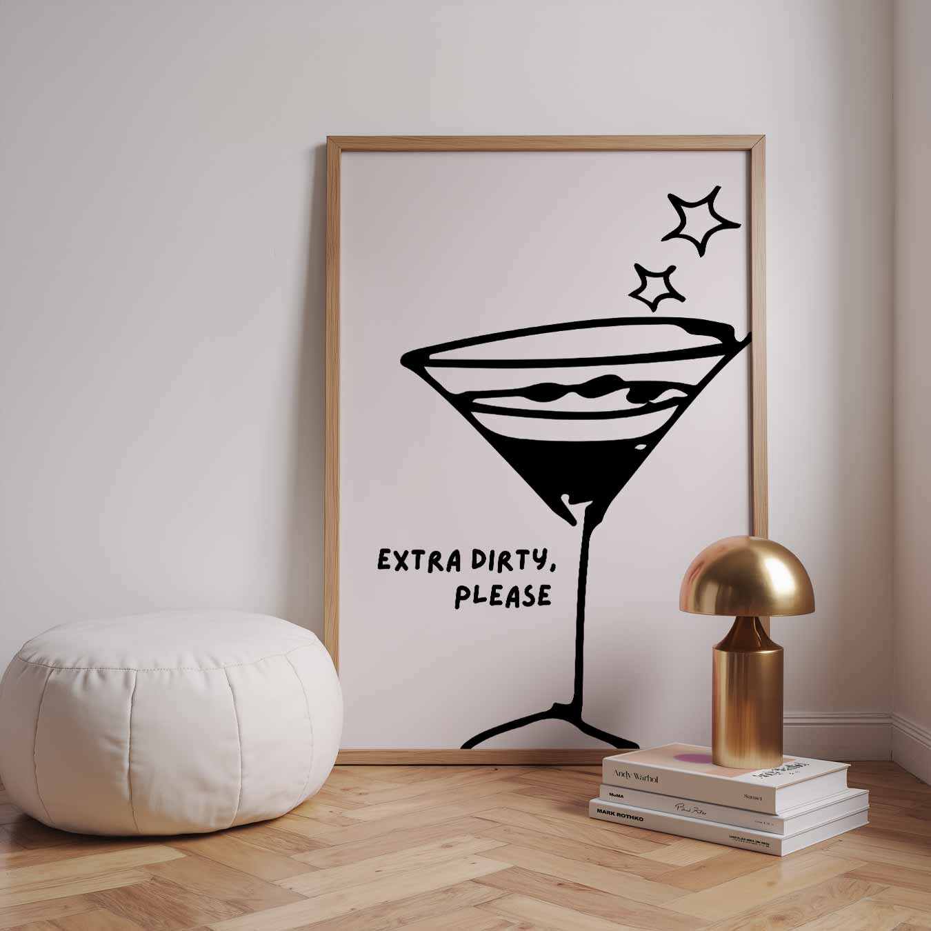 Extra Dirty Martini Poster