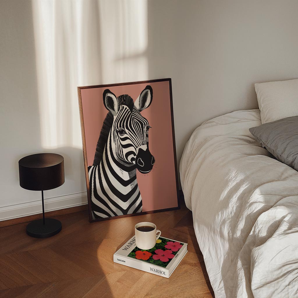 Zebra Chic Poster