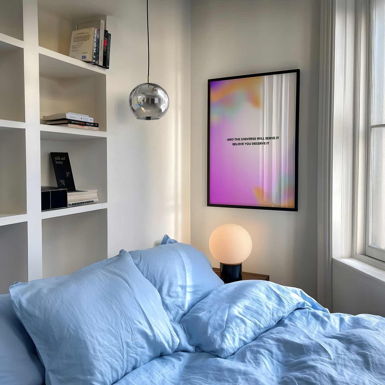 Believe You Deserve It Poster-WallArtistic