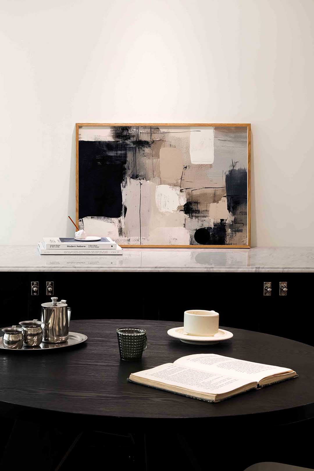 Abstracte vormen Poster