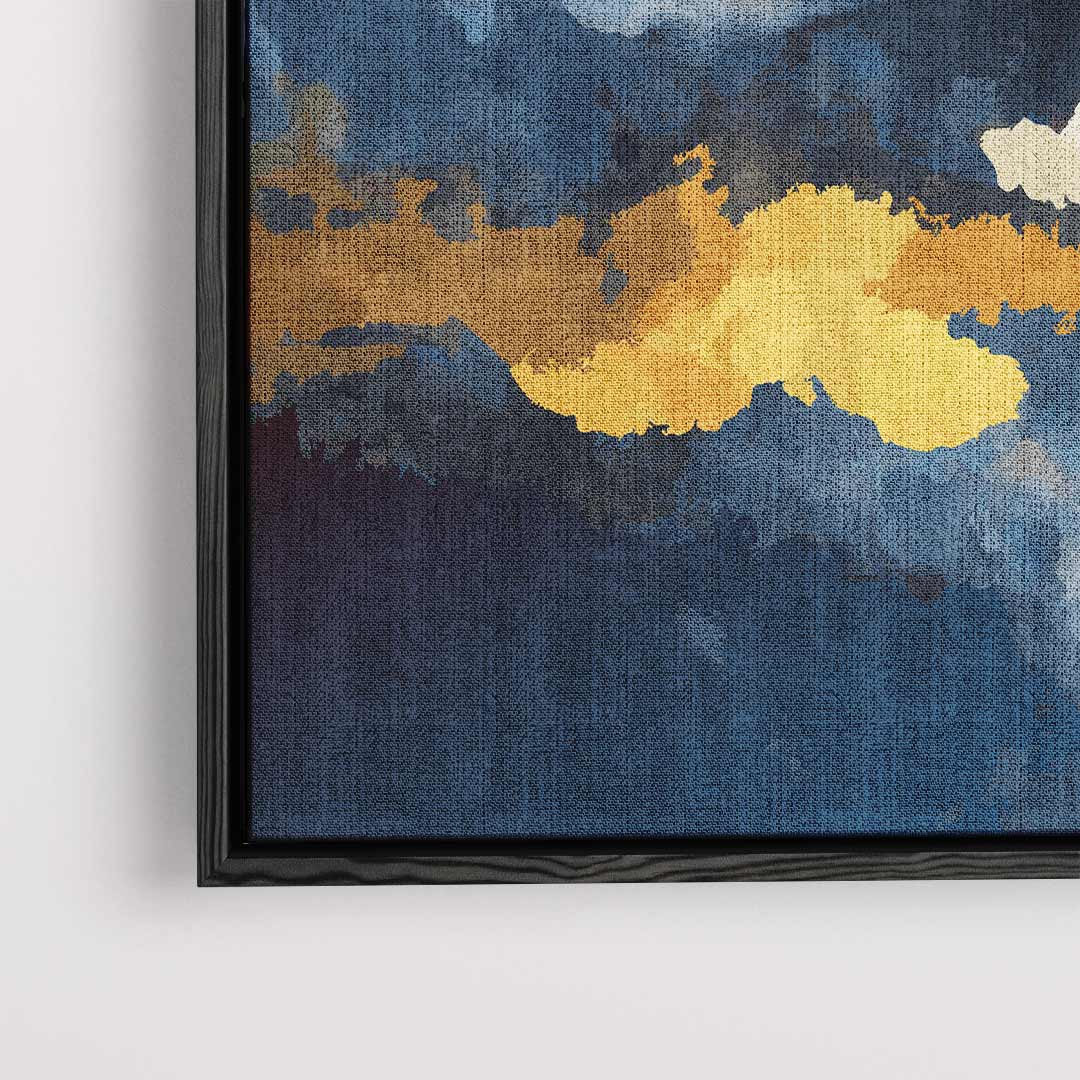 Stormachtige Dageraad Kunstwerk-canvas-dibond-plexiglas-wanddecoratie-WallArtistic