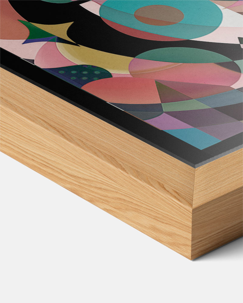 Kleurrijke Dromen Abstracte Kunstposter-WallArtistic