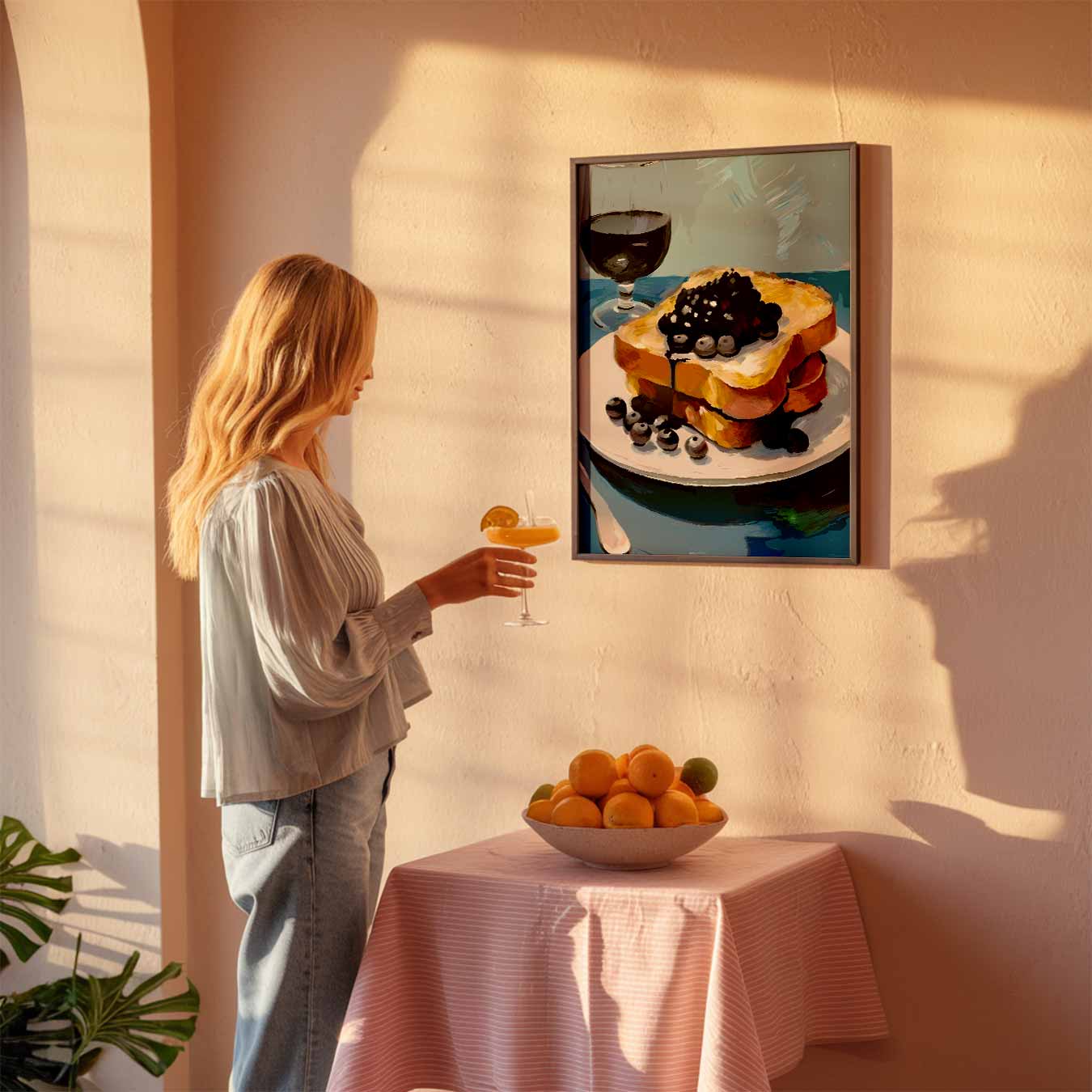 Luxe Franse Toast Koffiehuis Poster