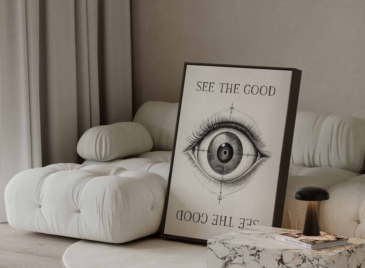 Positieve Blik Kunstwerk-canvas-dibond-plexiglas-wanddecoratie-WallArtistic