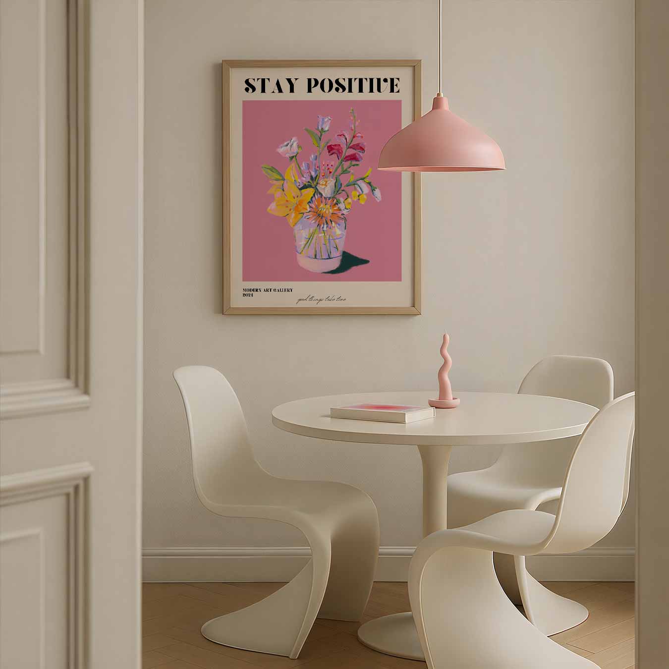Inspirerende Bloemenpracht Poster