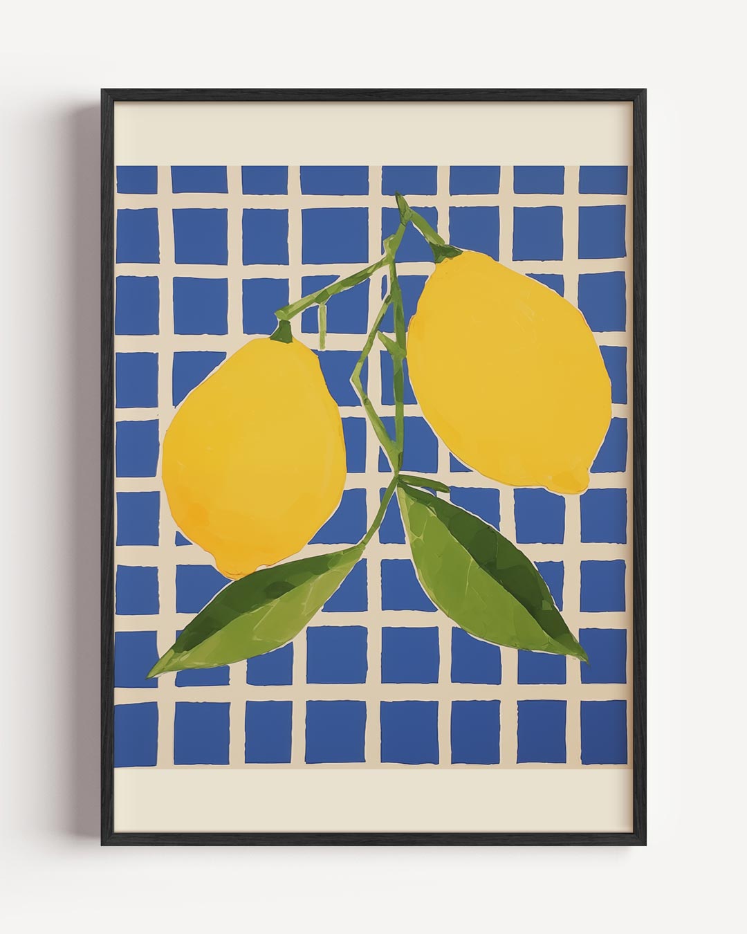 Zomerse Citroen Poster-WallArtistic