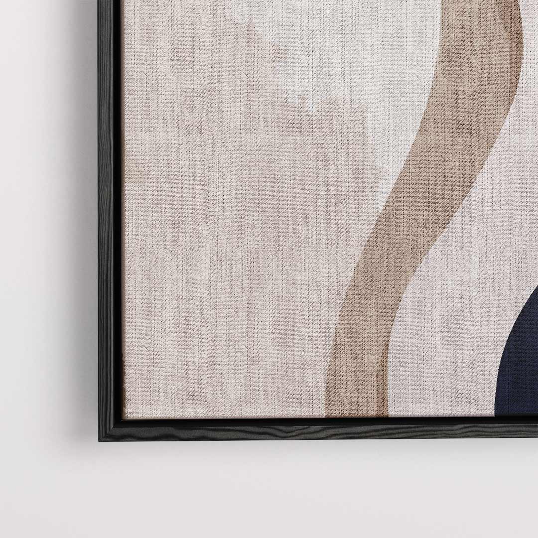 Golvende Abstractie Kunstwerk-canvas-dibond-plexiglas-wanddecoratie-WallArtistic