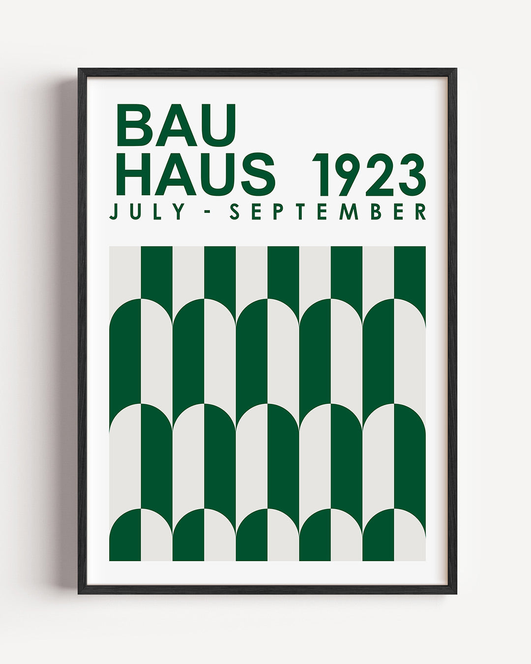 Vormritme en kleur Poster
