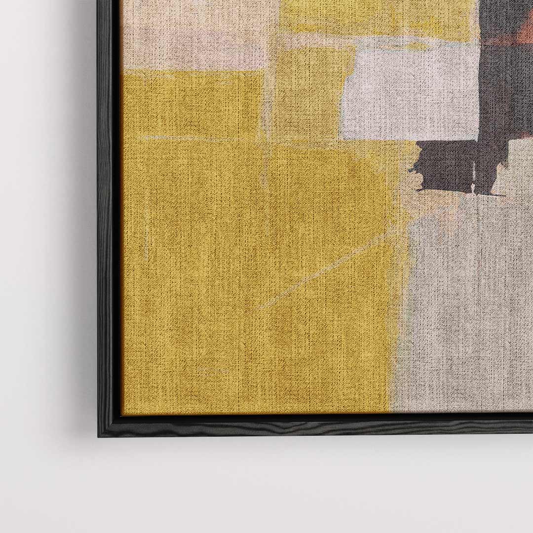 Abstracte Kleurenharmonie Kunstwerk-canvas-dibond-plexiglas-wanddecoratie-WallArtistic