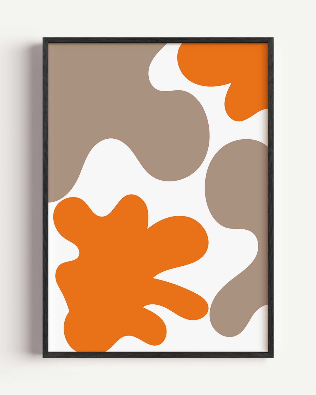 Retro Vormen Speelsheid Poster-WallArtistic