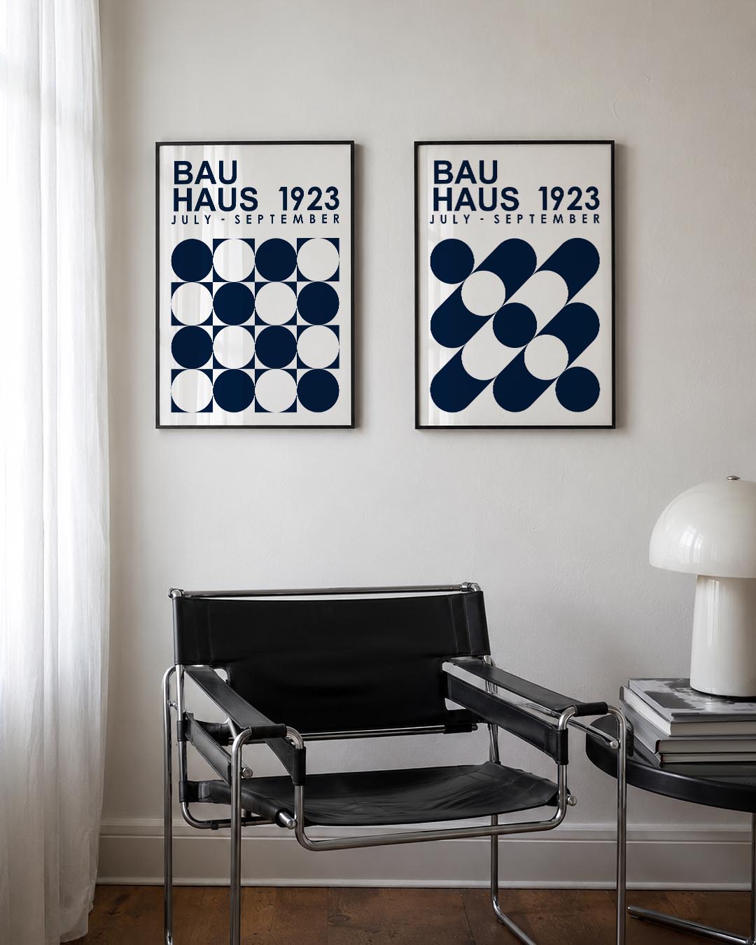 Cirkel en vierkant Posterset