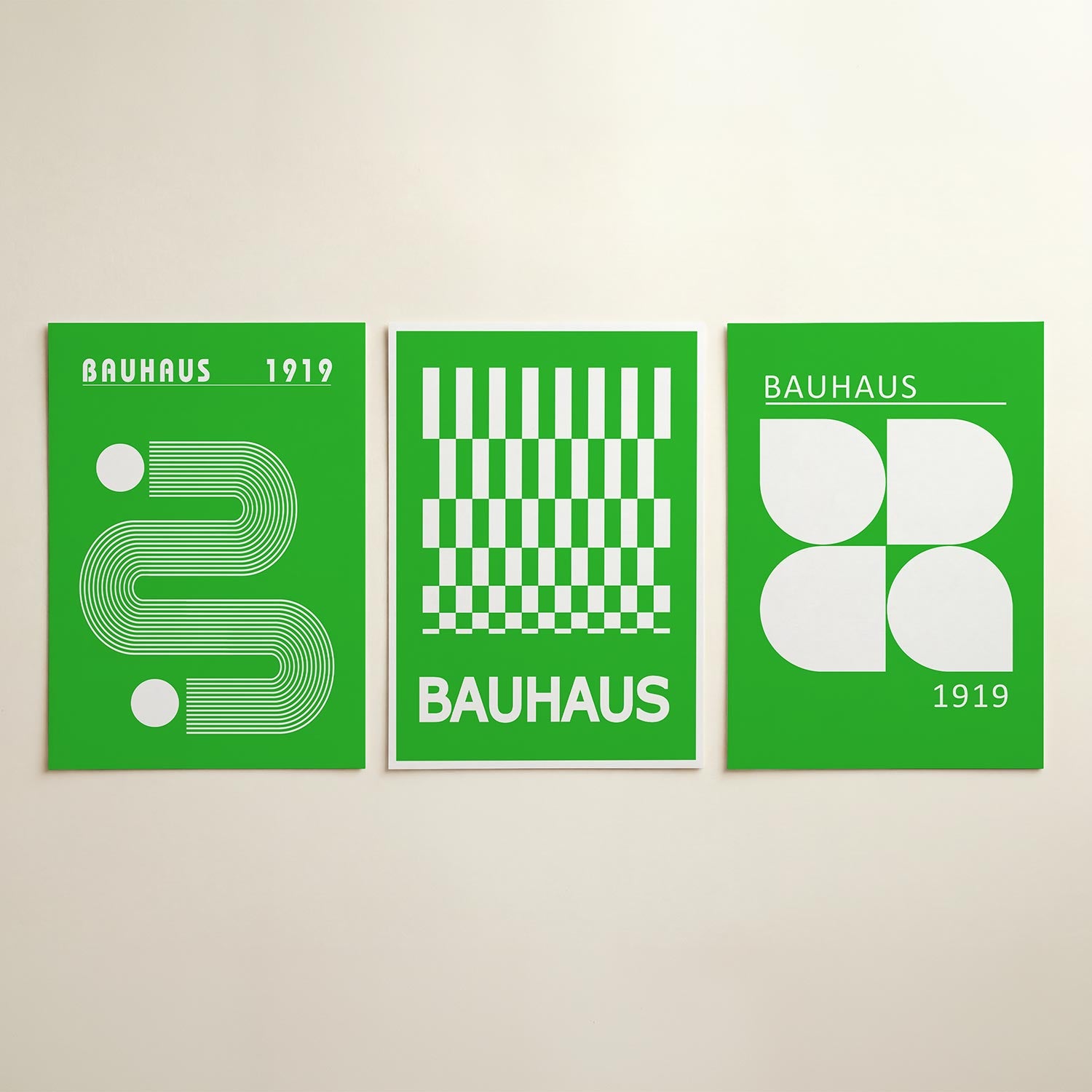 Lijnen en vlakken Posterset