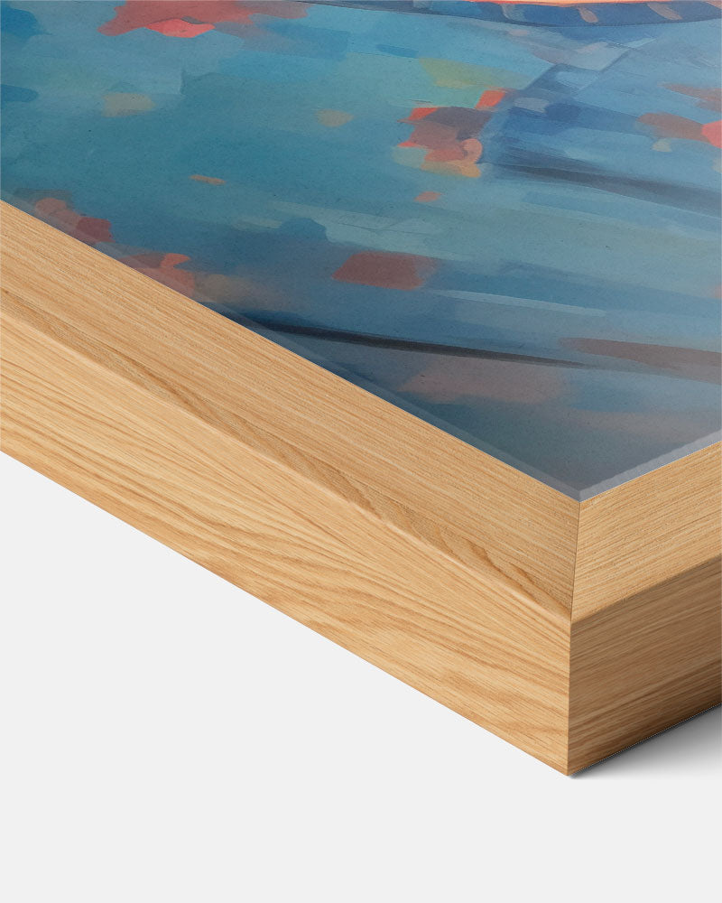 Dromerige Bloemenpracht Poster-WallArtistic