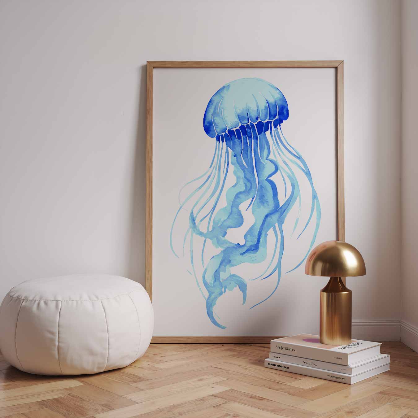 Sereen Medusa Kunstwerk Poster-WallArtistic