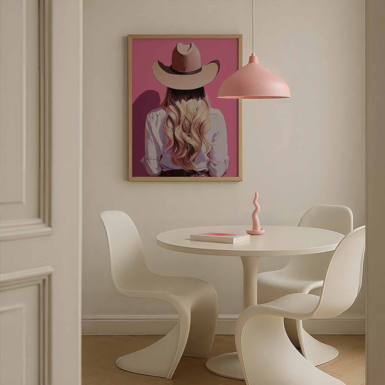 Stijlvolle Cowgirl Poster