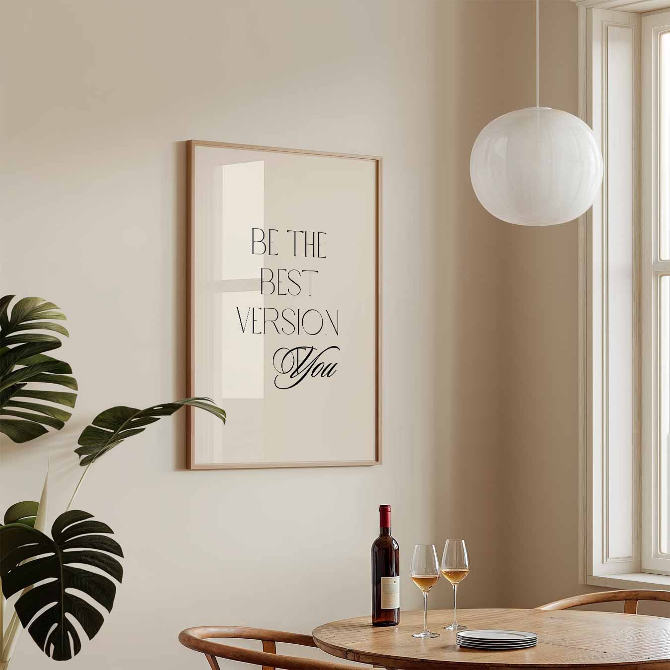 Inspirerende Motivatieposter