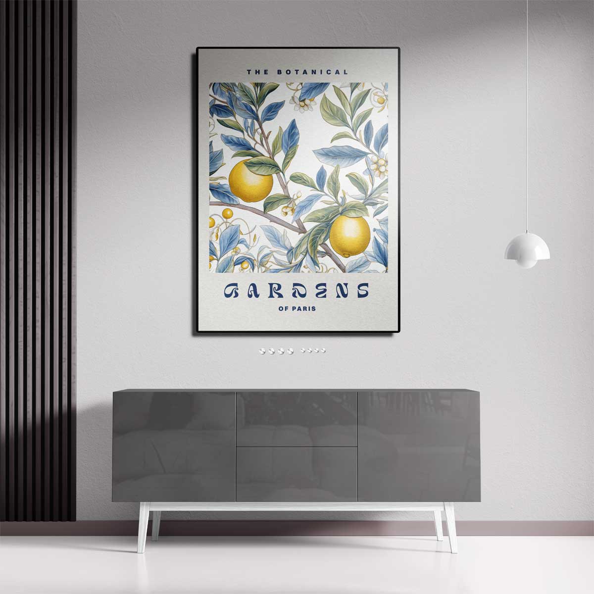 Botanische Tuinen van Parijs Kunstwerk-canvas-dibond-plexiglas-wanddecoratie-WallArtistic
