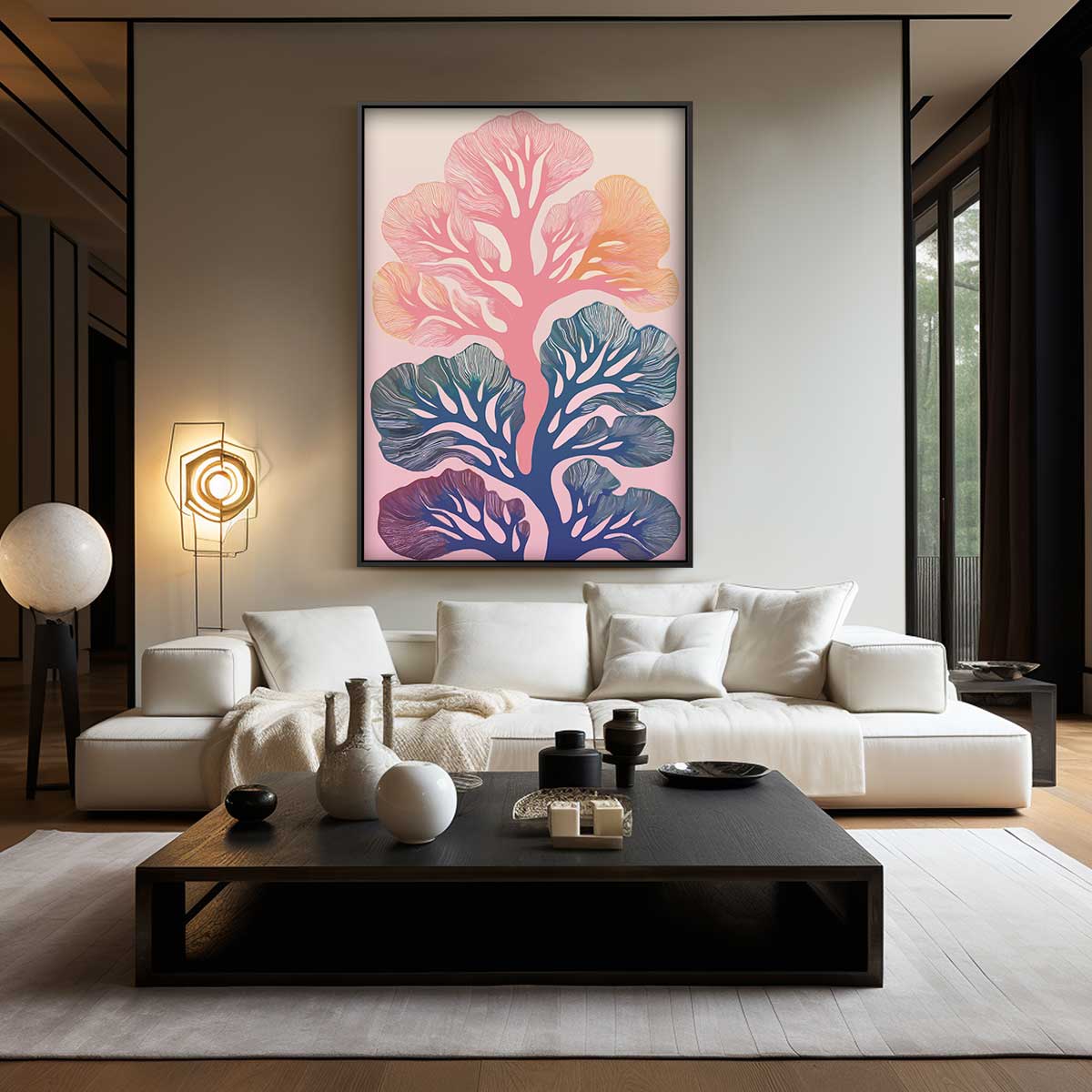 Natuurlijke Harmonie Wanddecoratie Kunstwerk-canvas-dibond-plexiglas-wanddecoratie-WallArtistic