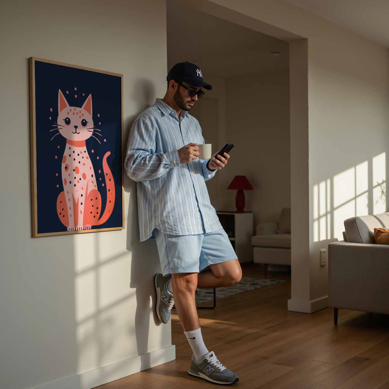 Schattige Kattenposter-WallArtistic