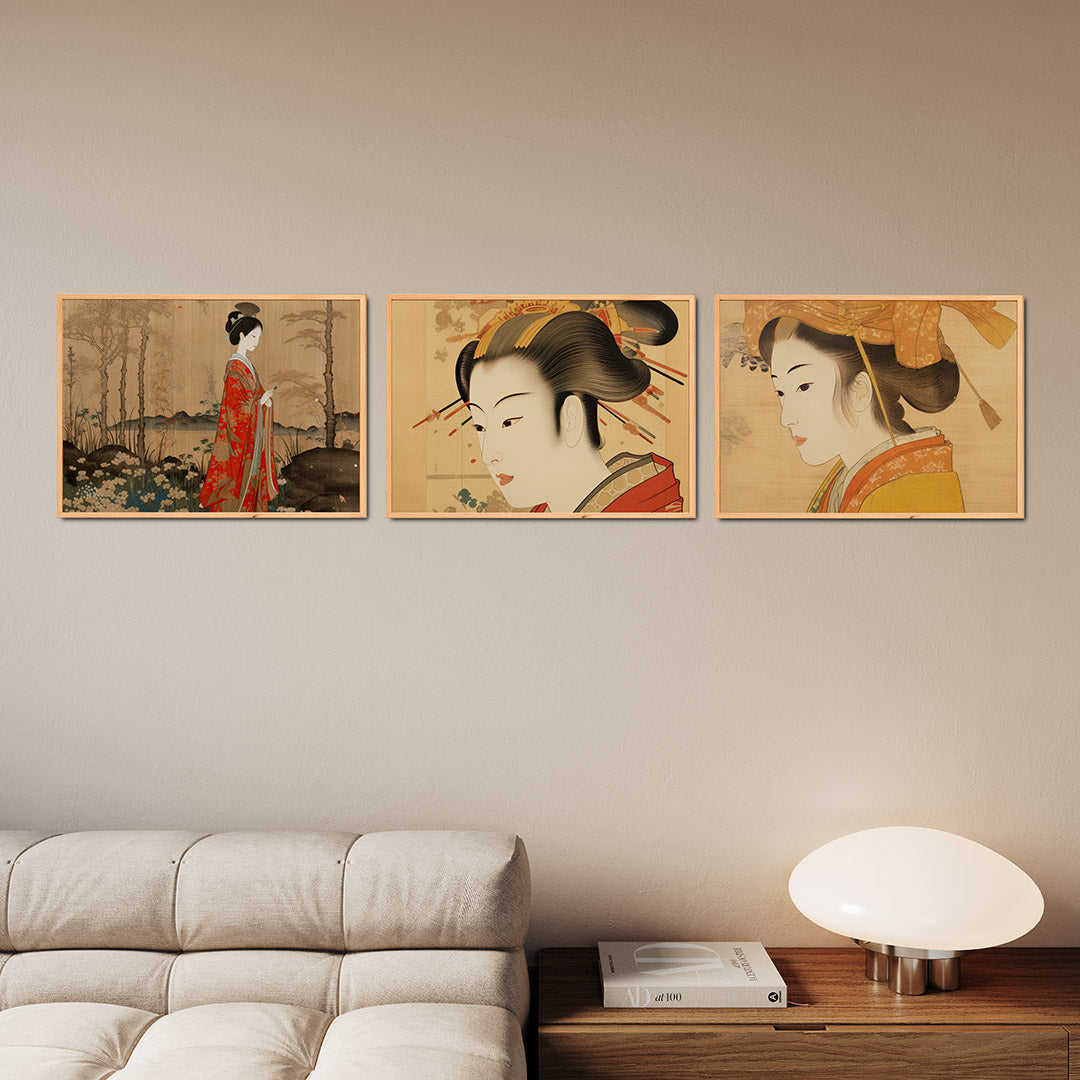 Elegante kleurharmonie Posterset