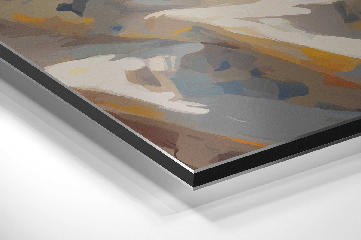 Citroenmoment in de Zon Kunstwerk-canvas-dibond-plexiglas-wanddecoratie-WallArtistic