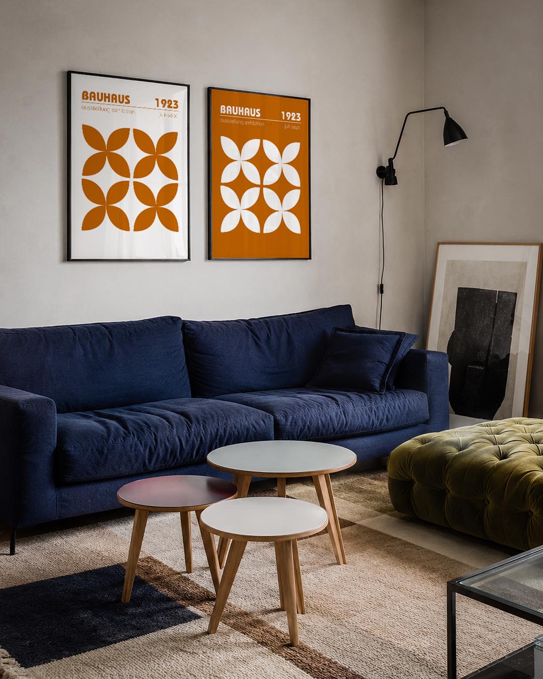 Vorm en kleurenspel Posterset