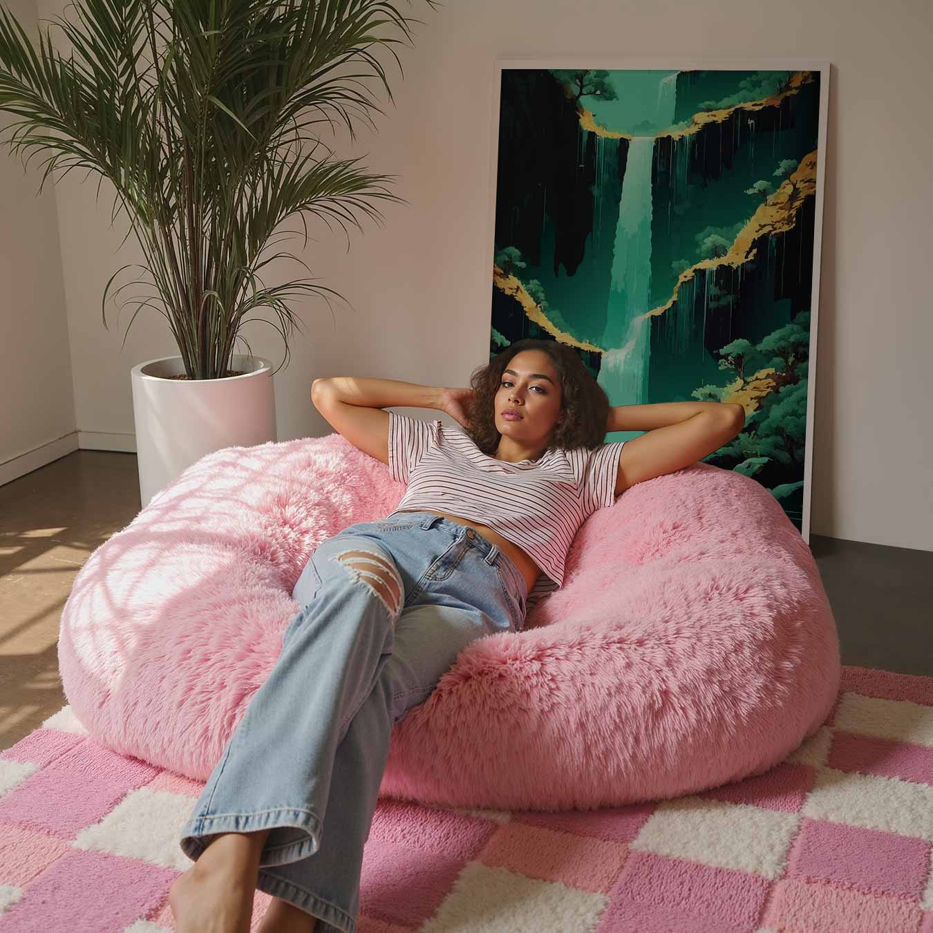 Adembenemende Watervallen Poster-WallArtistic