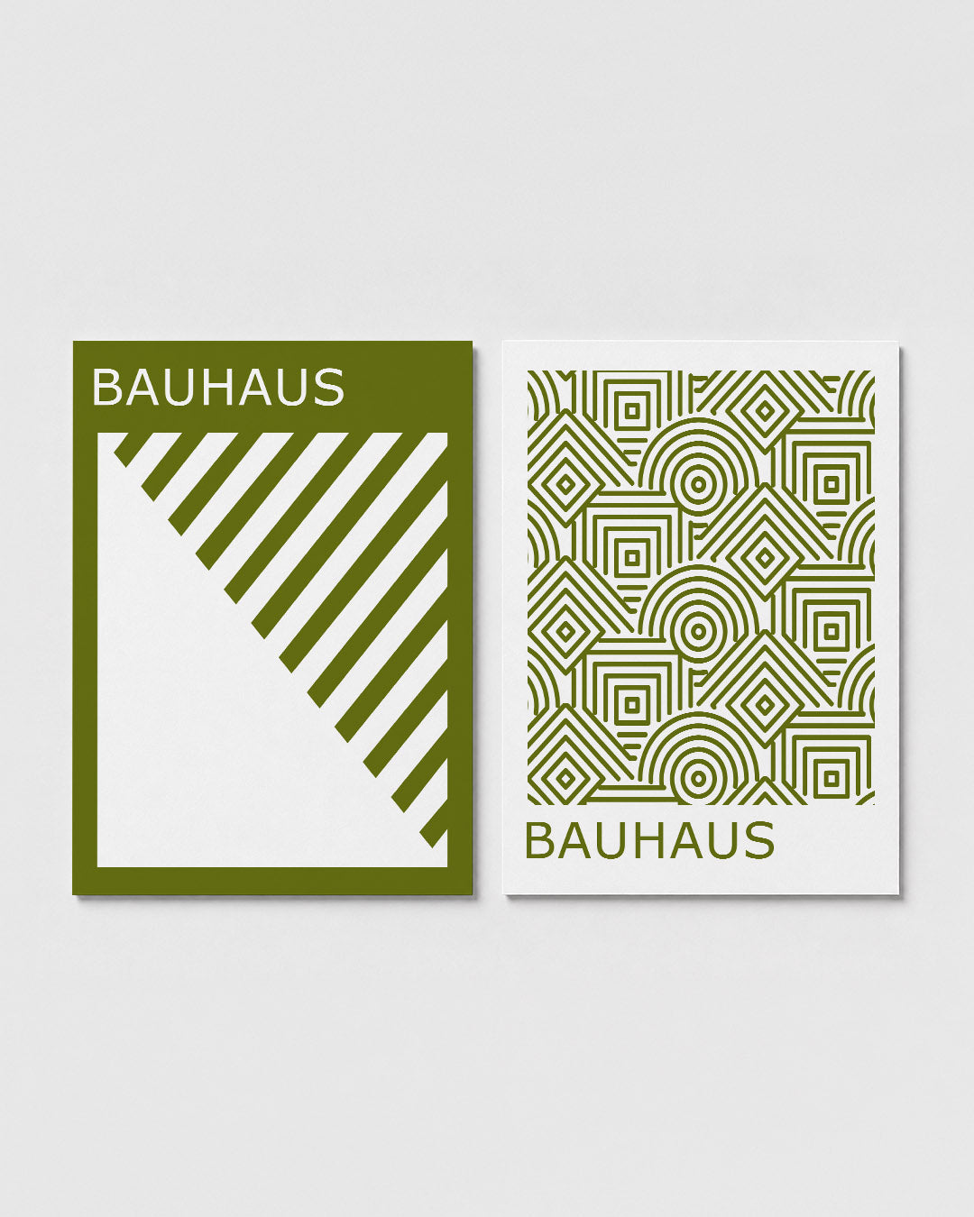 Diagonal lijnen Posterset