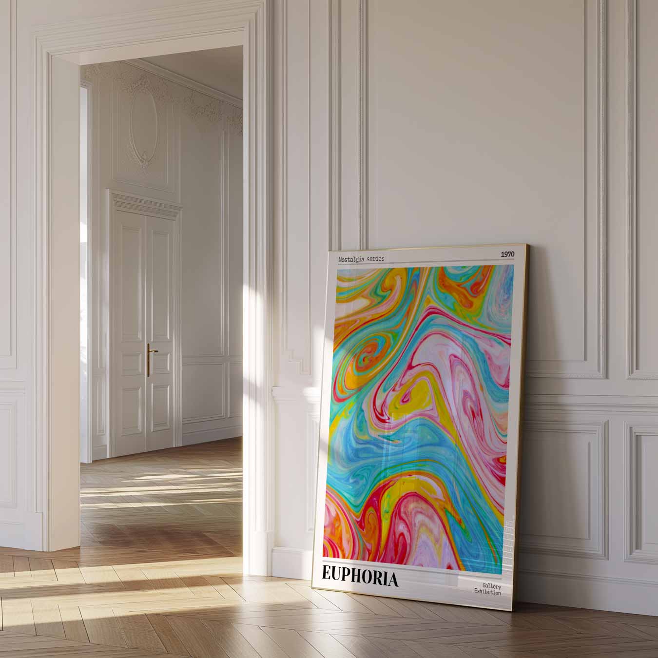 Vibrante Nostalgie Poster-WallArtistic