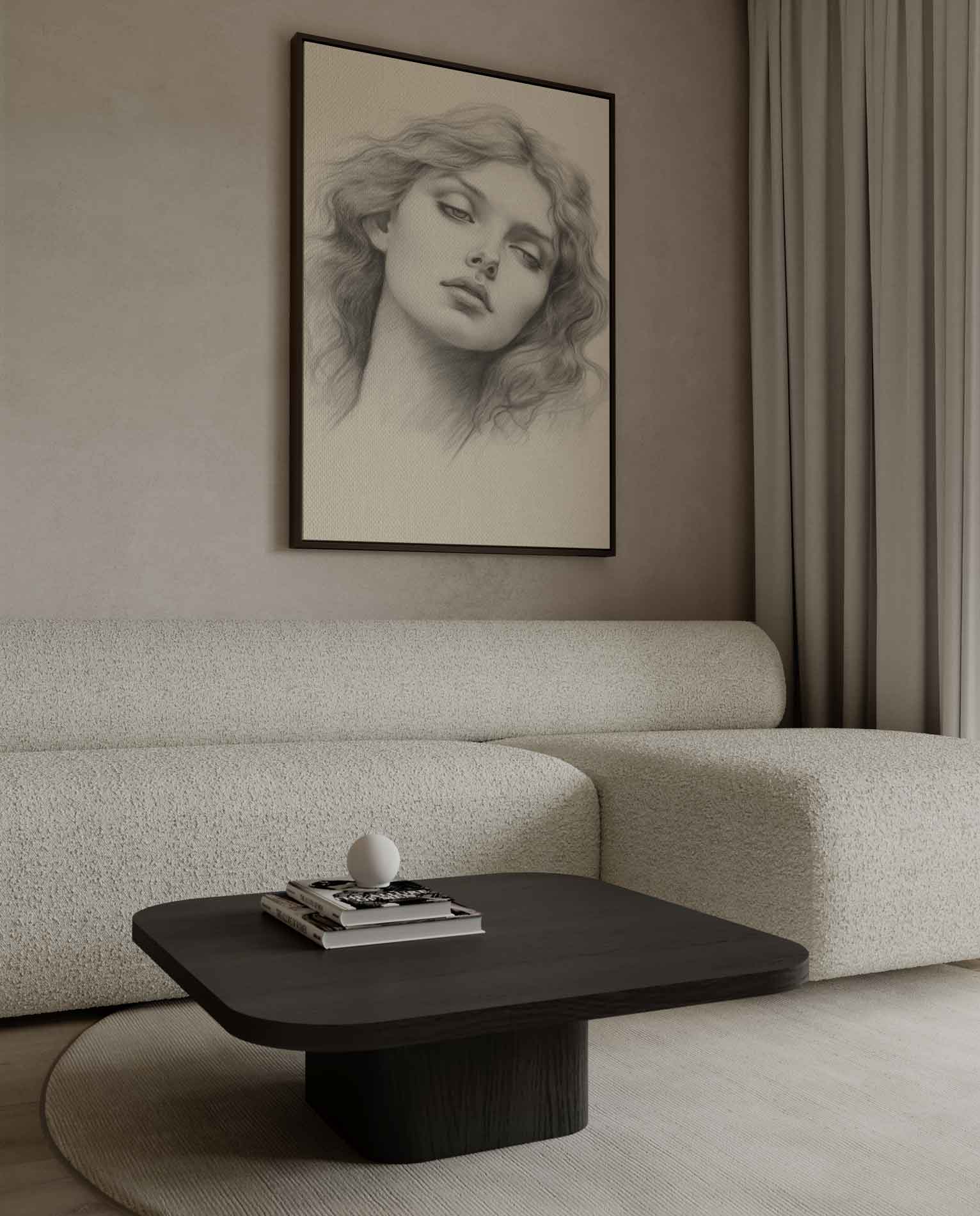 Dromerige Sfeer Kunstwerk-canvas-dibond-plexiglas-wanddecoratie-WallArtistic