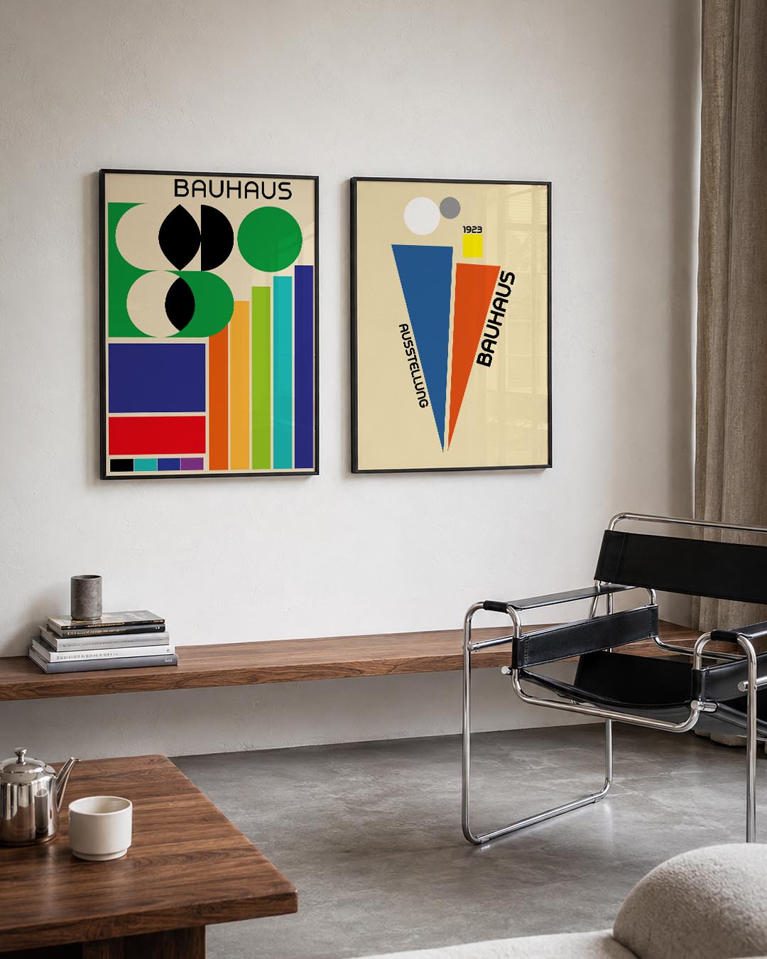 Vormen en vlakkenspel Posterset