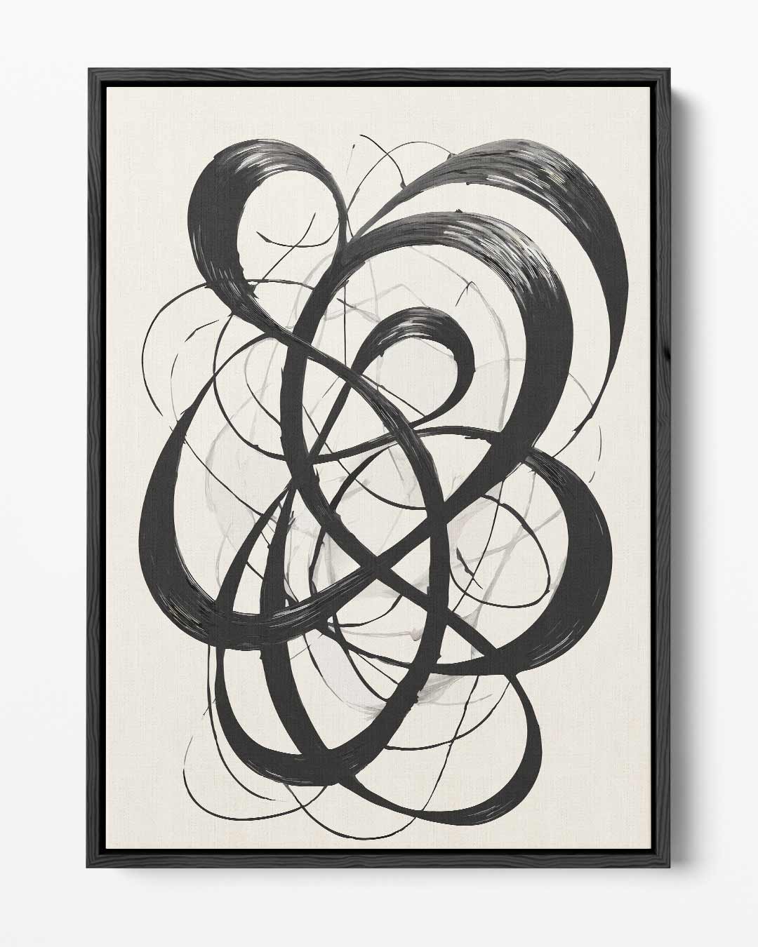 Dans van de Penselen Kunstwerk-canvas-dibond-plexiglas-wanddecoratie-WallArtistic