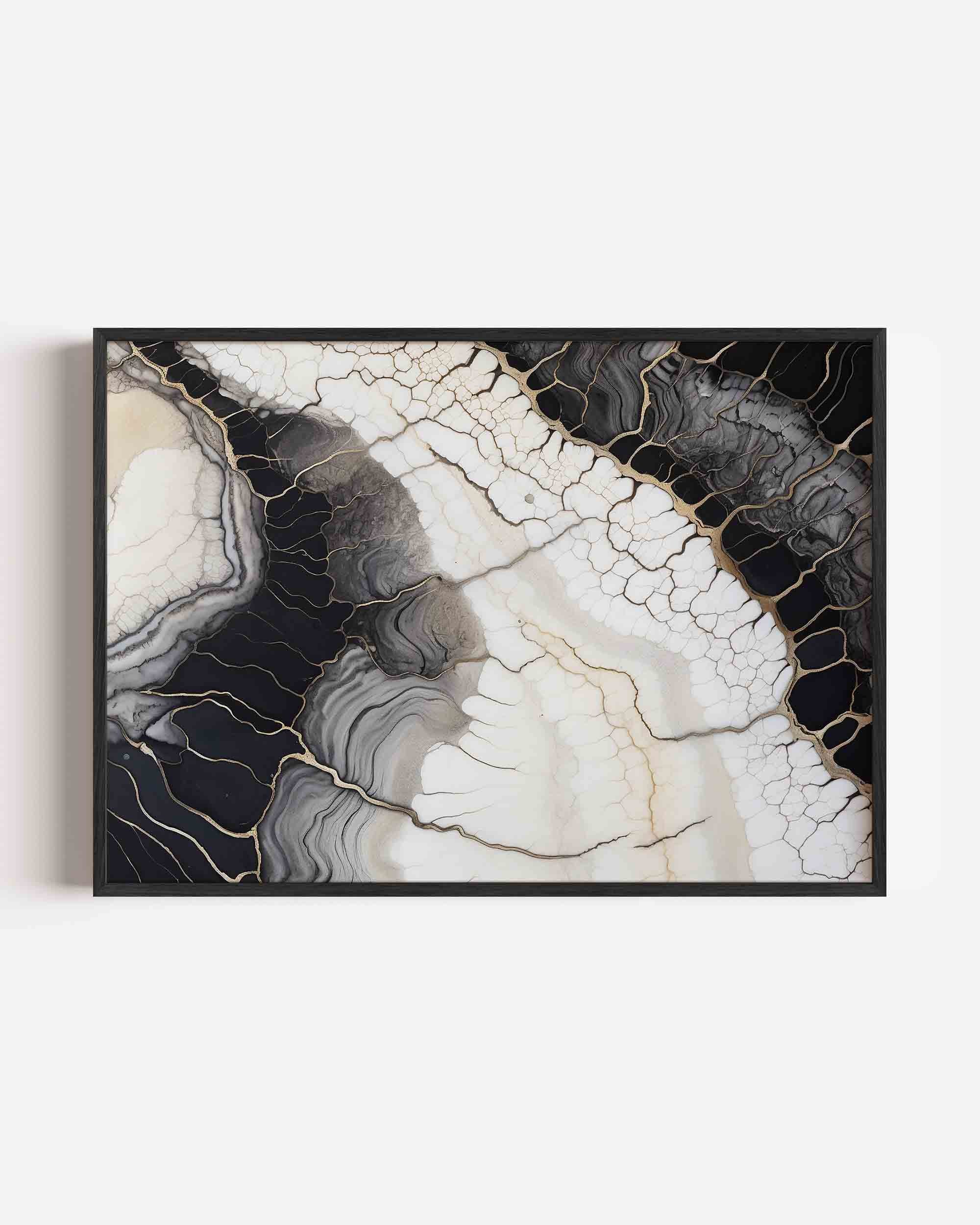 Abstracte lijnen Poster