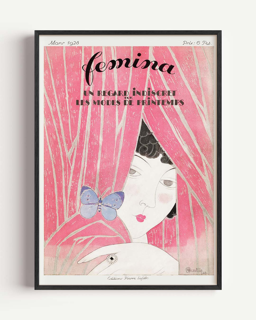 Femina Retro Poster-WallArtistic