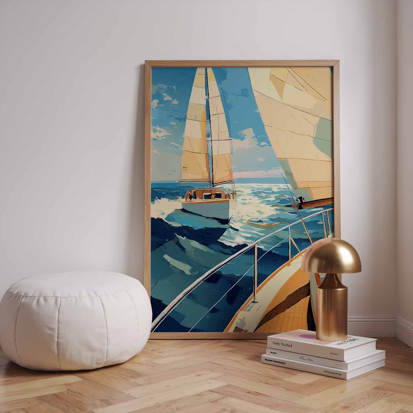 Zeilavontuur op Zee Poster