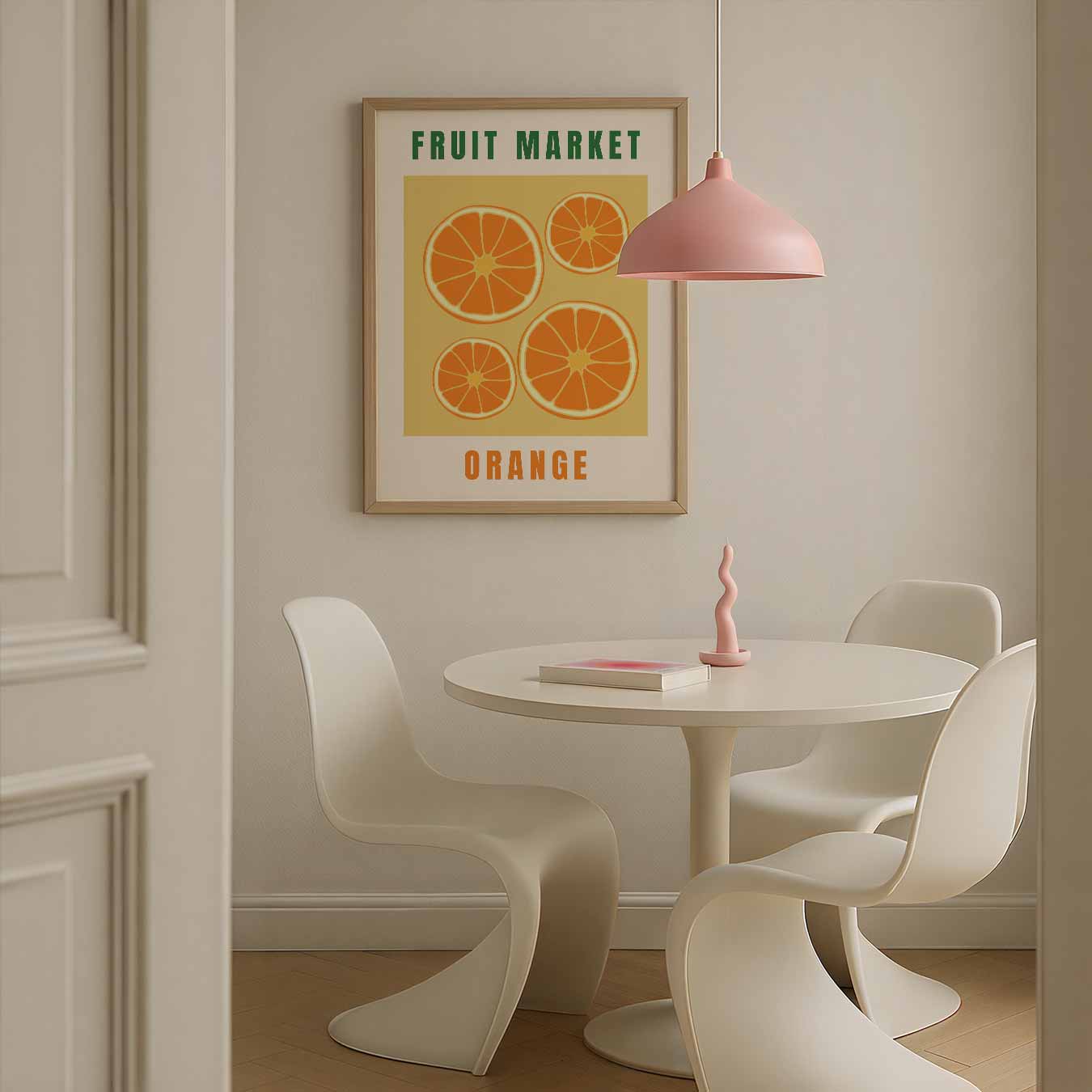 Verfrissende Sinaasappelposter-WallArtistic