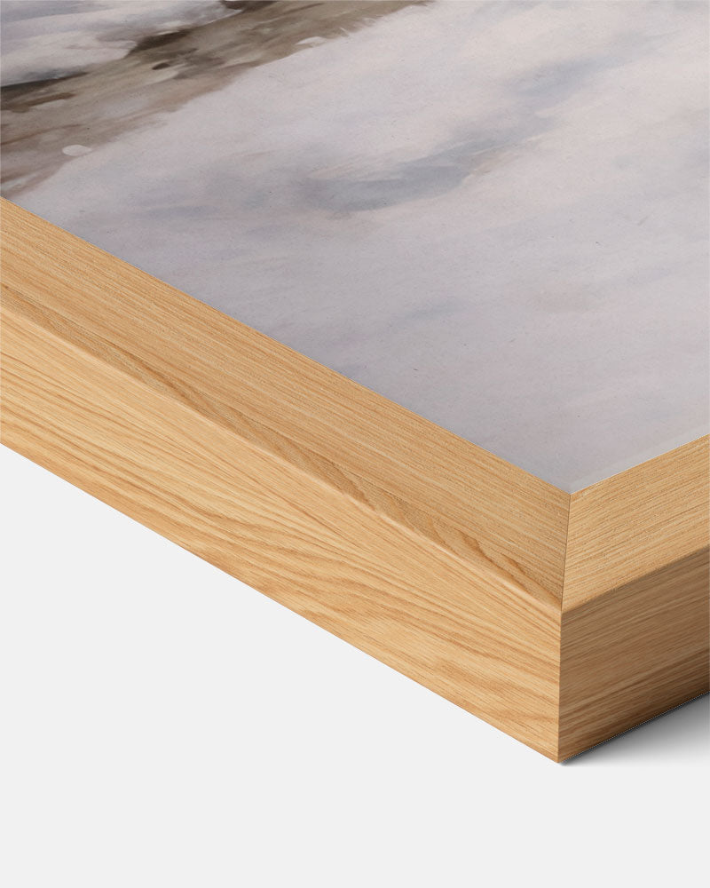 Winterse Sereenheid Poster-WallArtistic