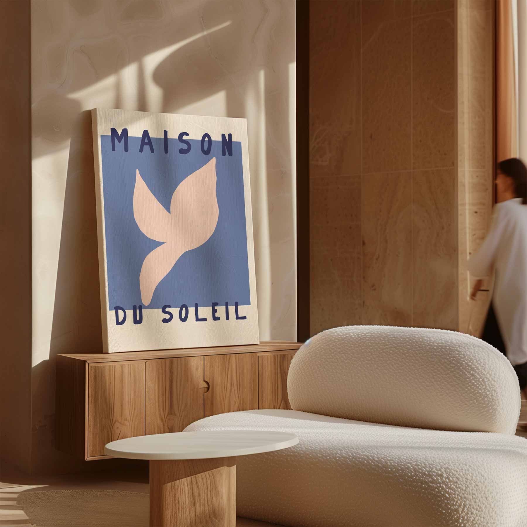 Maison Du Soleil Kunstposter