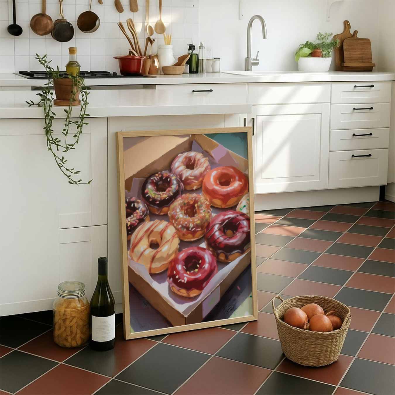 Donuts Poster-WallArtistic