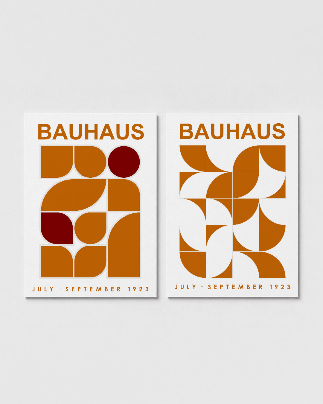 Vorm en kleurenspel Posterset