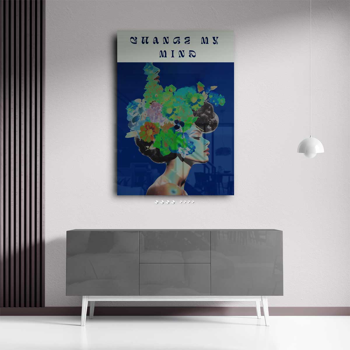 Bloemen van de Geest Kunstwerk-canvas-dibond-plexiglas-wanddecoratie-WallArtistic