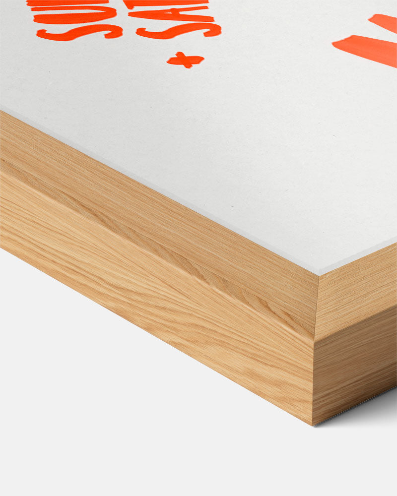 Retro Vismarkt Poster-WallArtistic